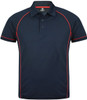1310 Aussie Pacific Endeavour Mens Polo Navy/Red