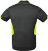 1311 Aussie Pacific Tasman Mens Polo Slate/Neon Yellow Back