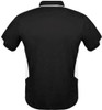 1311 Aussie Pacific Tasman Mens Polo Black/White Back