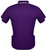 1311 Aussie Pacific Tasman Mens Polo Purple/White Back
