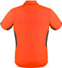 1311 Aussie Pacific Tasman Mens Polo Neon Orange/Slate Back