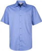 1903S Aussie Pacific Mosman Mens Shirt Short Sleeve Mid Blue
