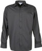 1903L Aussie Pacific Mosman Mens Shirt Long Sleeve Black