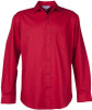 1903L Aussie Pacific Mosman Mens Shirt Long Sleeve Red
