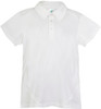 P346KS Kids Accelerator Polo White/White