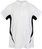 P346KS Kids Accelerator Polo White/Black