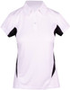 P466LD Ladies Accelerator Polo White/Black