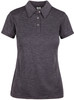 P446LDM Ladies' Challenger 100% Polyester Polo Dark Marl P446LDM Ladies' Challenger 100% Polyester Polo Dark Marl