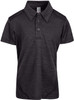 P346KSM Kid's Challenger 100% Polyester Polo Dark Marl P346KSM Kid's Challenger 100% Polyester Polo Dark Marl