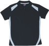 P988KS Kids Cool Best Polo Black/Grey P988KS Kids Cool Best Polo Black/Grey
