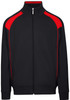 F400HZ Unbrushed Mens Fleece Sweater Black/Red F400HZ Unbrushed Mens Fleece Sweater Black/Red