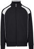 F400HZ Unbrushed Mens Fleece Sweater Black/White