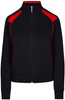 F400UN Unbrushed Fleece Sweater for Ladies/Juniors Black/Red F400UN Unbrushed Fleece Sweater for Ladies/Juniors Black/Red