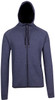 F360HZ Mens Cotton/Bonded Polar Fleece Hoodie Navy Heather