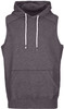 F660PS Mens Heather Sleeveless Hoodie Dark Heather