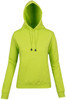 TH22UN Ladies/Junior Kangaroo Pocket Hoodie Lime