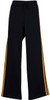 TR01LD Ladies Striped Track Pants Black/Gold TR01LD Ladies Striped Track Pants Black/Gold