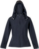 J483LD Ladies Soft Shell Hooded Jacket Black J483LD Ladies Soft Shell Hooded Jacket Black