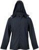 J483HZ Mens Soft Shell Hooded Jacket Black J483HZ Mens Soft Shell Hooded Jacket Black