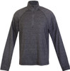 F389HZ Mens Greatness Half Zip Mock Neck Dark Heather F389HZ Mens Greatness Half Zip Mock Neck Dark Heather