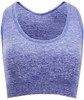 T788LD Seamless Crop Blue Marl T788LD Seamless Crop Blue Marl