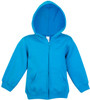 F100ZZ Fleece Baby Zip Hoodie Azure F100ZZ Fleece Baby Zip Hoodie Azure