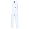 3121 DNC Cotton Drill Action Back Overall White 3121 DNC Cotton Drill Action Back Overall White