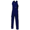 3121 DNC Cotton Drill Action Back Overall Navy