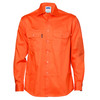 3208 DNC Cool Breeze Work Shirt Long Sleeve Orange