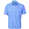 3211 DNC Polyester Cotton Work Shirt Short Sleeve Chambray 3211 DNC Polyester Cotton Work Shirt Short Sleeve Chambray