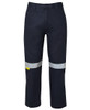 6MDNT JB's Wear Mercerised Work Trouser with Reflective Tape Navy 6MDNT JB's Wear Mercerised Work Trouser with Reflective Tape Navy