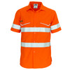 3589 DNC RipStop Cotton Cool Shirt with CSR Reflective Tape S/S Orange 3589 DNC RipStop Cotton Cool Shirt with CSR Reflective Tape S/S Orange