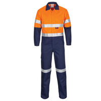 3426 DNC Patron Saint Flame Retardant Coverall with 3M F/R Tape Orange/Navy 3426 DNC Patron Saint Flame Retardant Coverall with 3M F/R Tape Orange/Navy