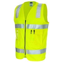 3809 DNC Day/Night Cotton Safety Vests Yellow 3809 DNC Day/Night Cotton Safety Vests Yellow