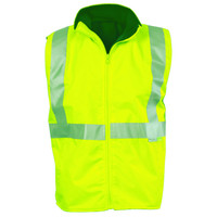 3865 DNC HiVis Reversible Vest with 3M R/Tape Yellow/Bottle 3865 DNC HiVis Reversible Vest with 3M R/Tape Yellow/Bottle