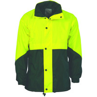 3866 DNC HiVis Two Tone Classic Jacket Yellow/Bottle 3866 DNC HiVis Two Tone Classic Jacket Yellow/Bottle