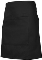 BA94 Short Waisted Apron Black BA94 Short Waisted Apron Black
