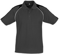 P225MS Mens Triton Polo Ash/Black/White P225MS Mens Triton Polo Ash/Black/White