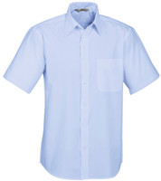 S10512 Mens Base Short Sleeve Shirt Light Blue S10512 Mens Base Short Sleeve Shirt Light Blue