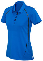 P604LS Ladies Cyber Polo Royal/Silver P604LS Ladies Cyber Polo Royal/Silver
