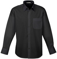 S10510 Mens Base Long Sleeve Shirt Black S10510 Mens Base Long Sleeve Shirt Black