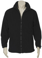 PF630 Mens Plain Micro Fleece Jacket Black PF630 Mens Plain Micro Fleece Jacket Black