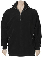 PF380 Mens Heavy Weight 1/2 Zip Winter Fleece Black PF380 Mens Heavy Weight 1/2 Zip Winter Fleece Black