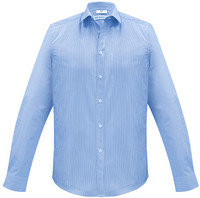 S812ML Mens Euro Long Sleeve Shirt Blue S812ML Mens Euro Long Sleeve Shirt Blue