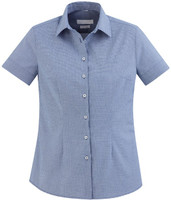 S910LS Ladies Jagger S/S Shirt French Blue S910LS Ladies Jagger S/S Shirt French Blue