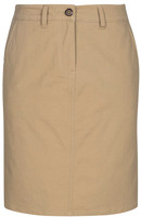 BS022L Lawson Ladies Chino Skirt Dark Stone BS022L Lawson Ladies Chino Skirt Dark Stone