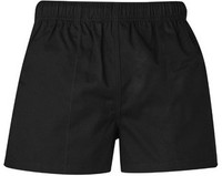 Syzmik Workwear ZS105 Mens Rugby Short Black Syzmik Workwear ZS105 Mens Rugby Short Black