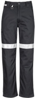 Syzmik Workwear ZW004 Mens Taped Utility Pant (Regular) Black Syzmik Workwear ZW004 Mens Taped Utility Pant (Regular) Black
