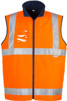 Syzmik Workwear ZV358 Mens Hi Vis Waterproof Lightweight Vest Orange Syzmik Workwear ZV358 Mens Hi Vis Waterproof Lightweight Vest Orange