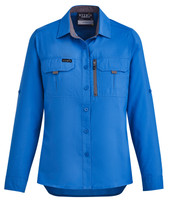 Syzmik Workwear ZW760 Womens Outdoor L/S Shirt Cobalt Syzmik Workwear ZW760 Womens Outdoor L/S Shirt Cobalt